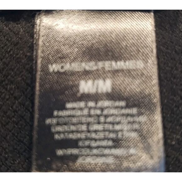 The North Face Womens Medium Soft Shell Softshell Black Jacket Windwall Full Zip - Picture 7 of 7